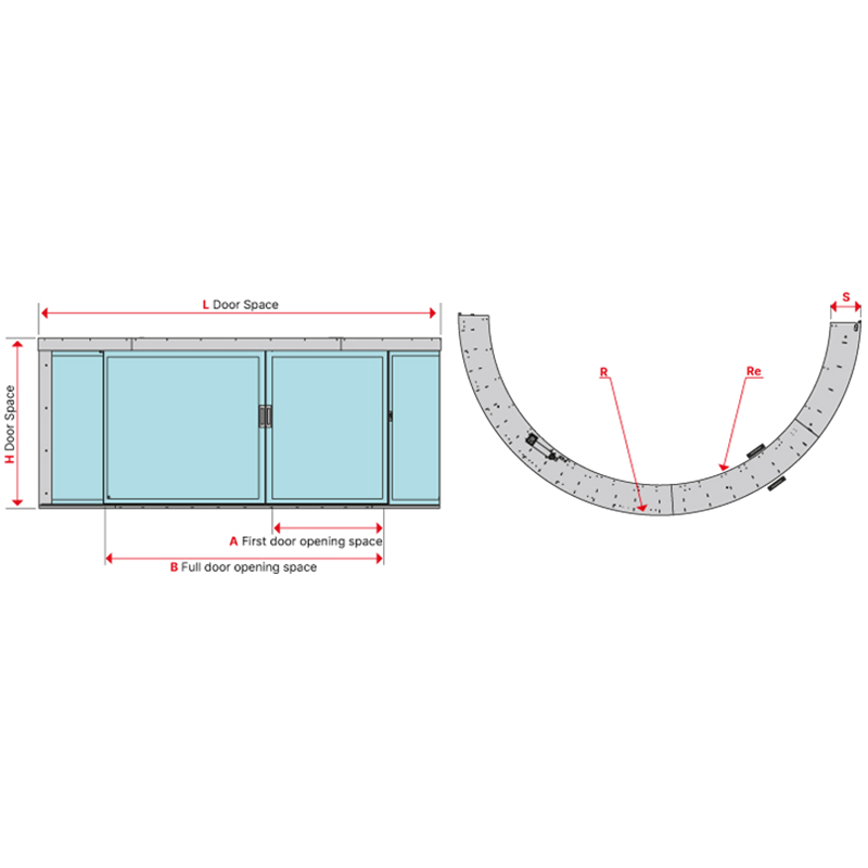 Four wings door 2111.12